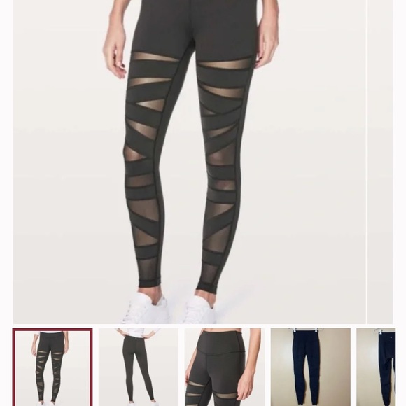 Lululeon Wunder Under Legging - Picture 1 of 7